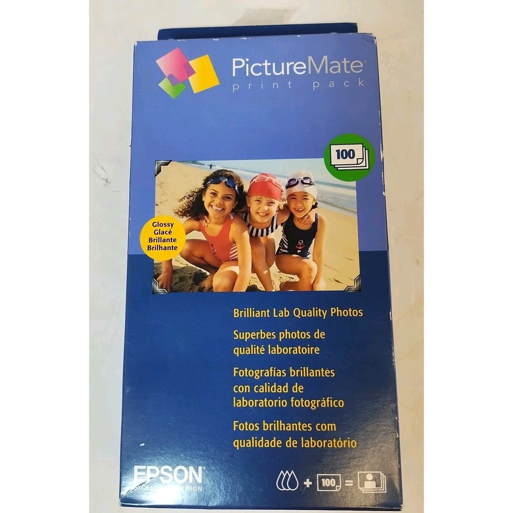 Epson Picture Mate Print Pack T5570 100 Pack Expired October‎ 2007 NEW Sealed